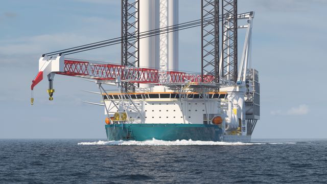 Havfram bygger fire store skip: Skal installere vindturbiner