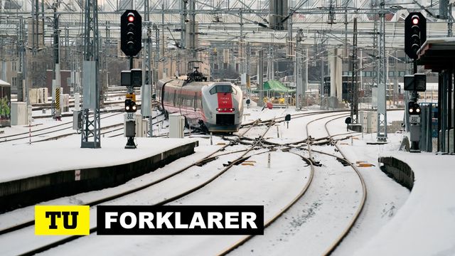 TU forklarer: Derfor er det togtrøbbel på Norges nyeste og dyreste linje