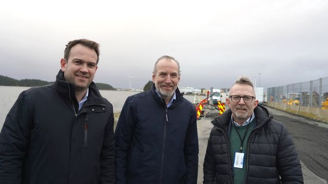 Legger til rette for stor havvindindustri på land