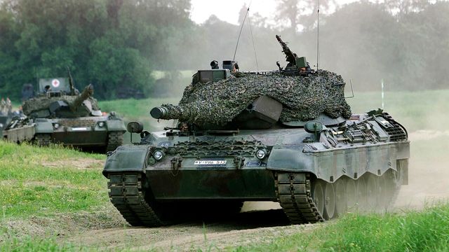 Danmark sender gamle Leopard-stridsvogner til Ukraina