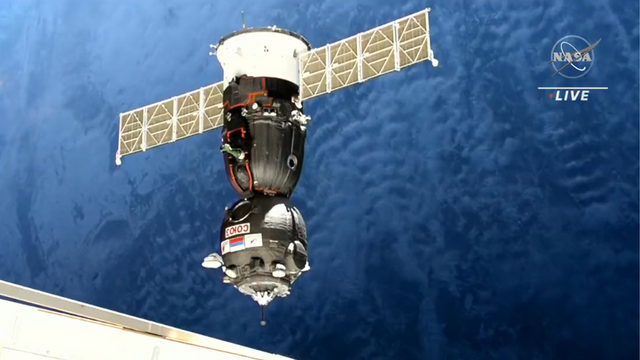 Russisk romskip har ankommet ISS