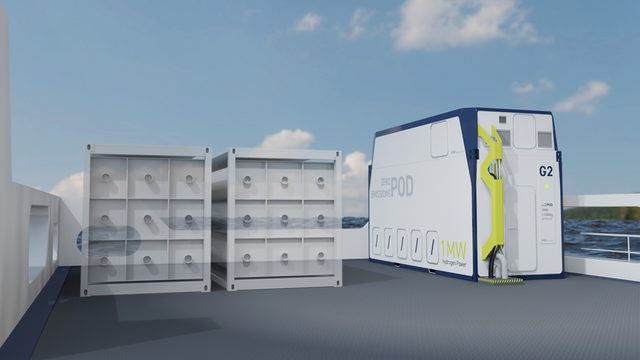 DNV godkjenner hydrogensystem i container