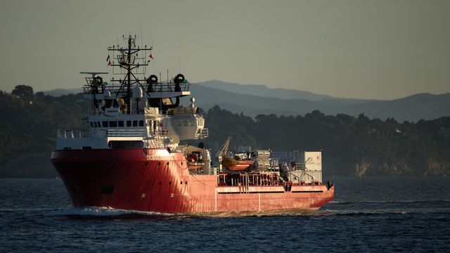 Libyas kystvakt avfyrte varselskudd mot Ocean Viking