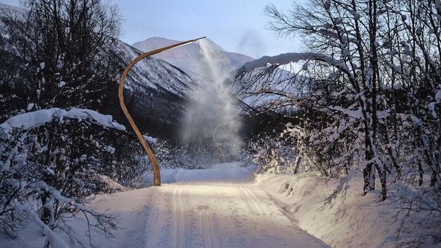 Satser på at lysløypa skal lage egen snø