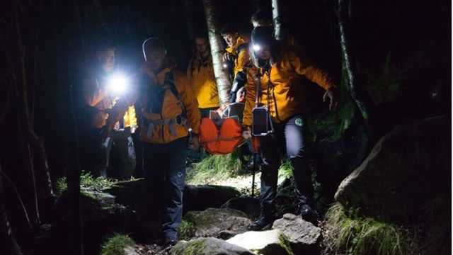 Bruker triangulering for å finne folk i fjellet