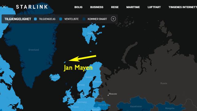 Tildelte bredbånd-kontrakt på Jan Mayen i desember. Nå er anbudet ute på ny