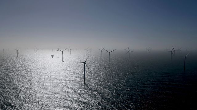 Verdens dypeste havvindmølle på plass i Skottland