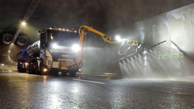 Kun Mesta vil vaske tunnelene i Møre og Romsdal - og det for 188 mill