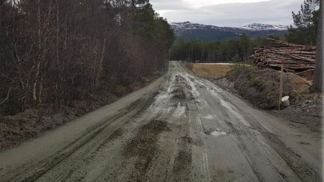 Oppdal kommune skal forsterke Gamle Kongeveg for 10 mill