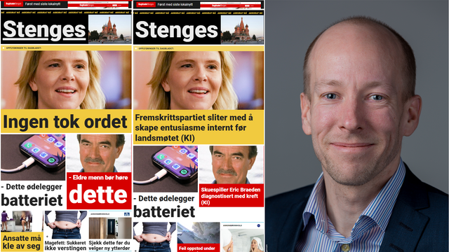 Utviklet nettlesertillegg på fritida: Kunstig intelligens endrer Dagbladet-titlene
