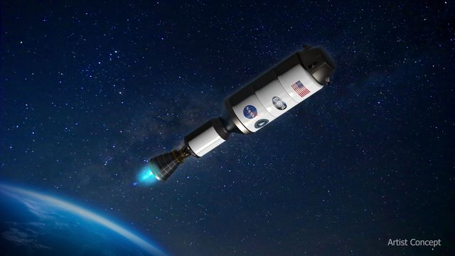 Ny, atomdrevet rakettmotor halverer reisetiden til Mars