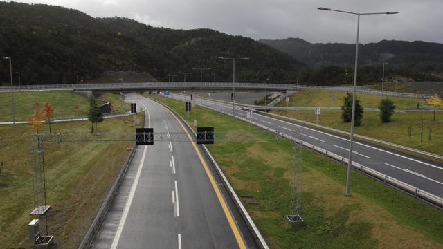 44 kilometer nye riksveier ga til sammen 28 minutters redusert reisetid i fjor