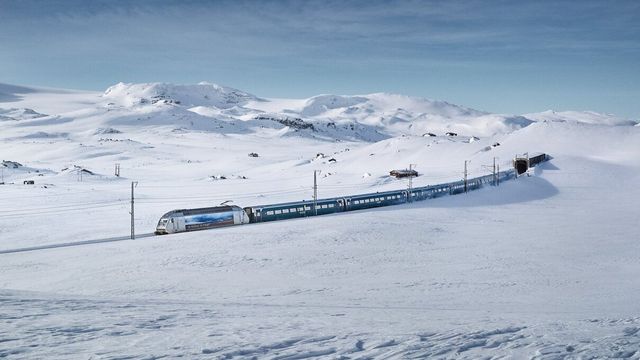 Statnetts snøscooter stanset Bergensbanen