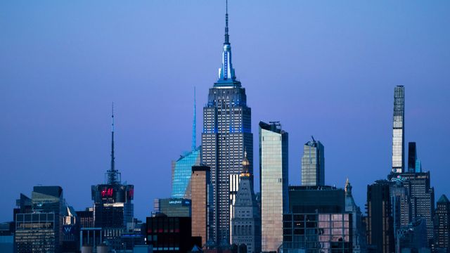 Skyskrapere får New York til å synke