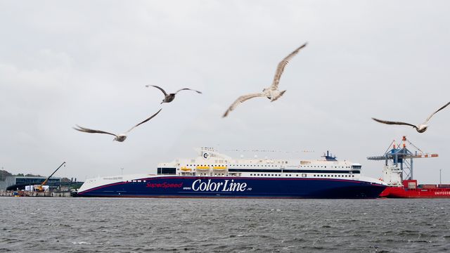 Color Line kansellerer avganger mellom Larvik og Hirtshals til fredag