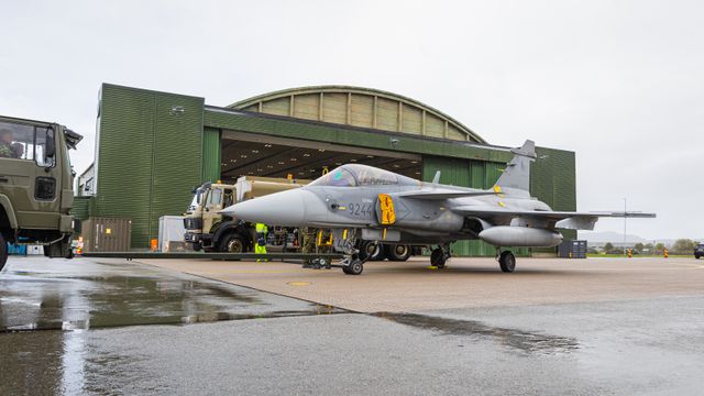 Sverige ønsker fortsatt å donere Jas Gripen til Ukraina