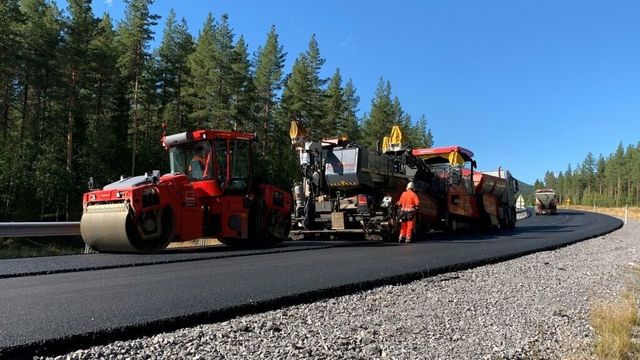 Veidekke kan få asfaltkontrakter til 55 mill i midt-Norge