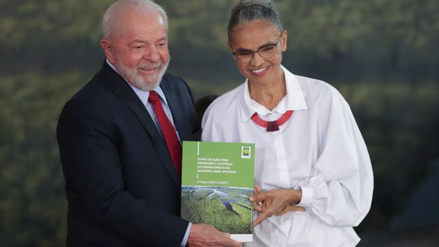 Lula lanserer en plan for å redde Amazonas