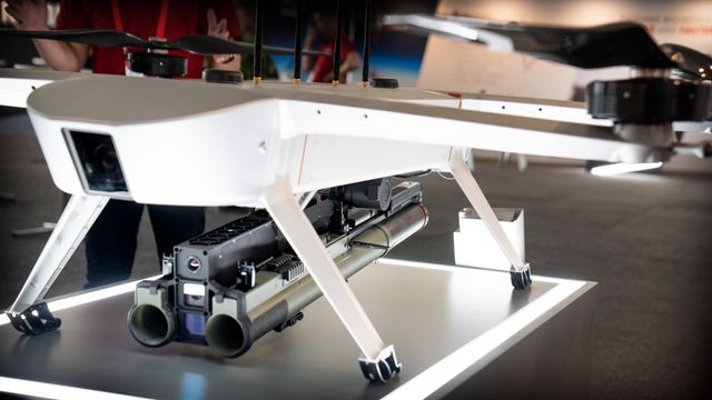 Får ikke teste droner med våpen i Norge: Full stans i Nammos utviklingsarbeid