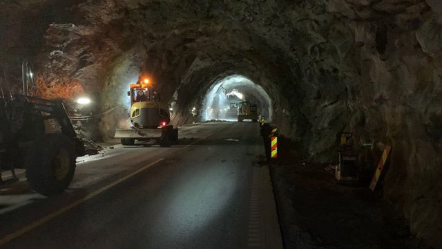Fem entreprenører vil sikre tunneler på sørvestlandet med bolter og betong