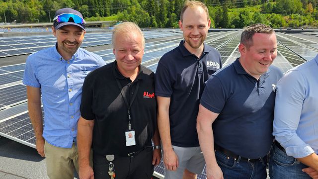 Oslos største solcelleanlegg: – En prestasjon at vi kom i mål