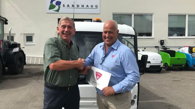 Addax Motors går i partnerskap med Sandhaug AS