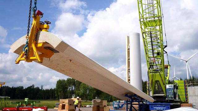 Verdens mest bærekraftige vindturbin blir satt sammen i Sverige