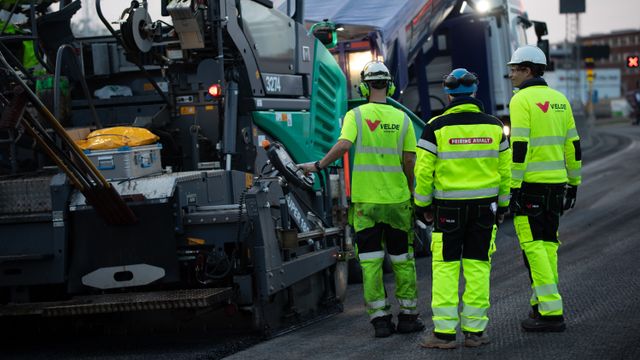 Velde vant asfaltkontrakt for Vestland fylke