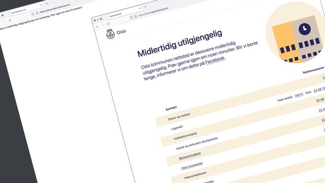 Oslo kommunes nettsider gikk ned for telling