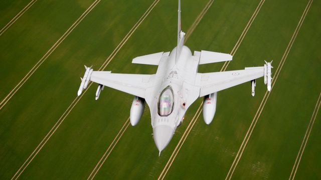 Ny flyfaglinje på Fosen får F-16 jagerfly