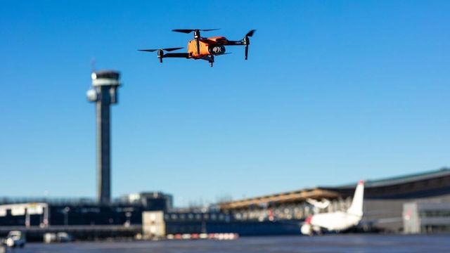 Rekordmange ulovlige droneflyvninger rundt norske flyplasser