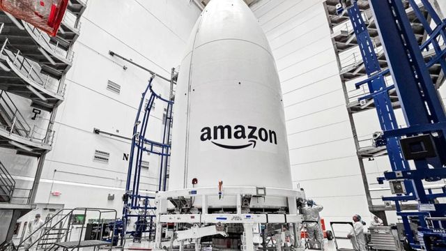 Starlink får konkurranse: Amazon skyter opp sine første internettsatellitter