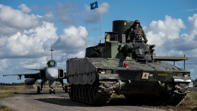 Sverige er ett steg nærmere å sende Gripen til Ukraina