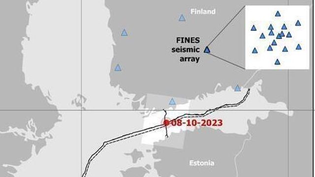 Norske forskere: Har lokalisert hendelse der gassrøret krysser Nord Stream