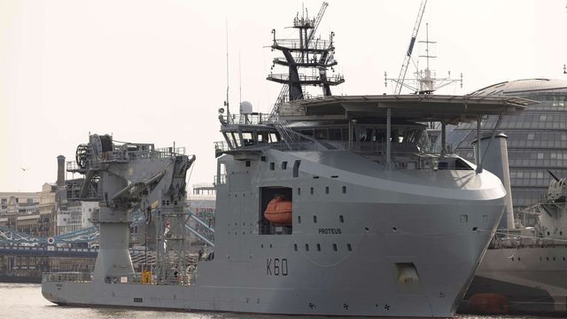 Vard-skip er bygget om til marinefartøy