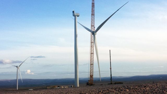 NVEs nye vindkraft-prognose: Ikke nok til å dekke Melkøyas forbruk