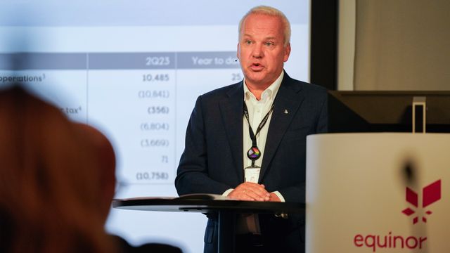 Bedre enn ventet for Equinor – langt under rekordresultatet i fjor