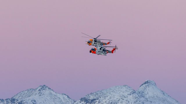 Forsvarets nye redningshelikopter leverer på alle områder