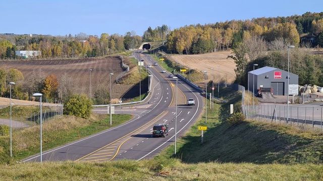 RA1 Anlegg skal bygge den nye GS-veien langs riksvei 19 for 70 mill