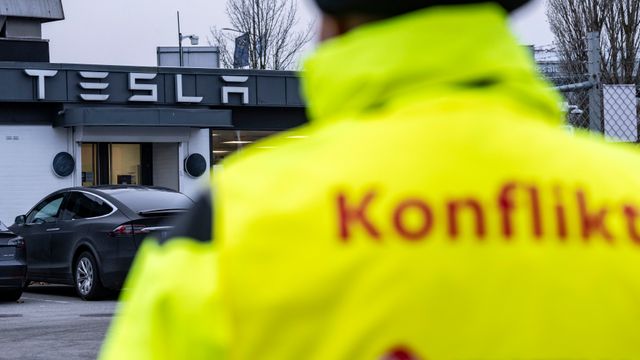 KLP vurderer å ta opp svensk Tesla-streik på generalforsamling