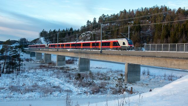 Bane Nor har fått permanent tillatelse til togdrift på Vestfoldbanen 