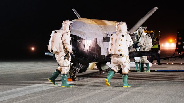 Oppskytningen av militært romfartøy er utsatt i USA