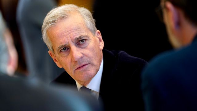 Støre urolig for at situasjonen i Rødehavet kan spre seg