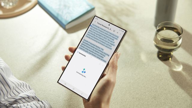 Samsung satser tungt på språkmodeller i de nye toppmobilene