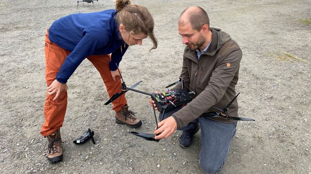 Disse dronene får belønning for å lære å finne klimagasser