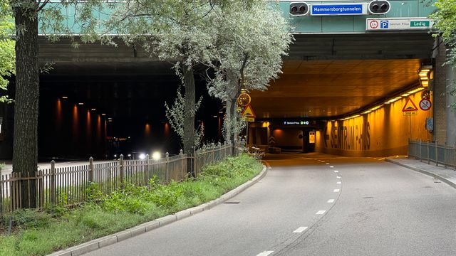 Ring 1-tunnelene i Oslo blir stengt 1. juli