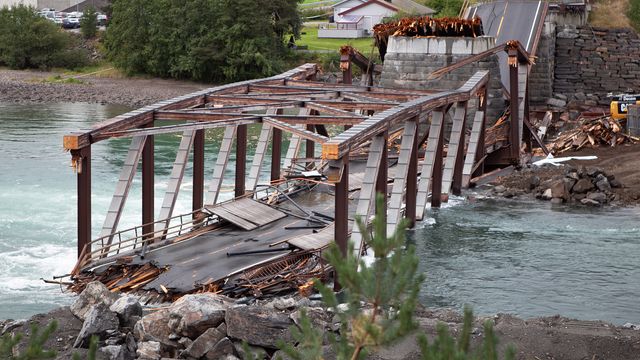 Halvannet år etter Tretten-kollapsen: ni av 14 bruer stengt eller delvis stengt 