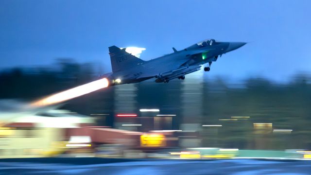 Kampfly blir Sveriges første Nato-bidrag
