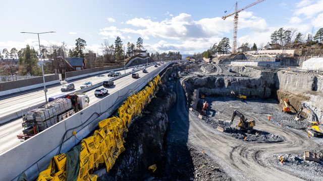 Avlyste videre bygging av E18 i Bærum – har allerede kostet over 200 millioner