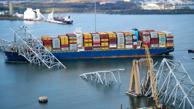 Brukollapsen i USA: Kongsberg-utstyr på containerskipet 